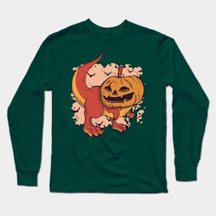 pumpkin halloween Long Sleeve T-Shirt